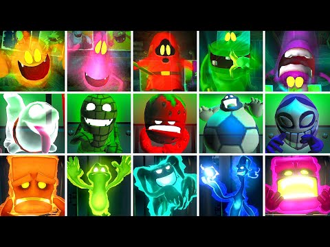 Luigi's Mansion Trilogy - All Ghosts (DLC Included)