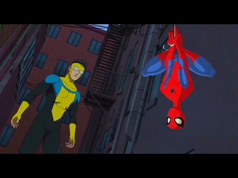 INVINCIBLE meets THE SPECTACULAR SPIDER-MAN || Invincible Crossover Episode ||