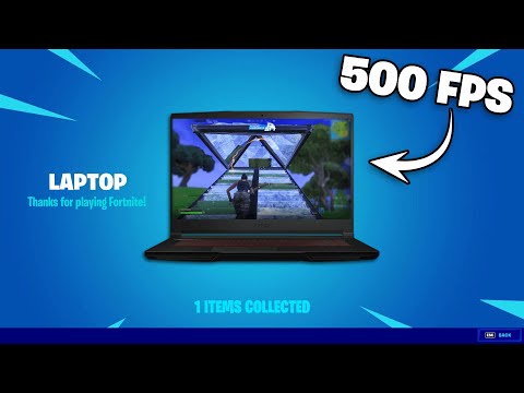 500 FPS Laptop in Season OG... (tutorial)