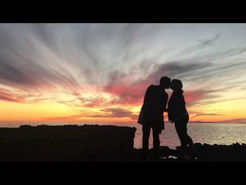 Tiff & Eric Sunset at Victoria Beach - 1/1/2016