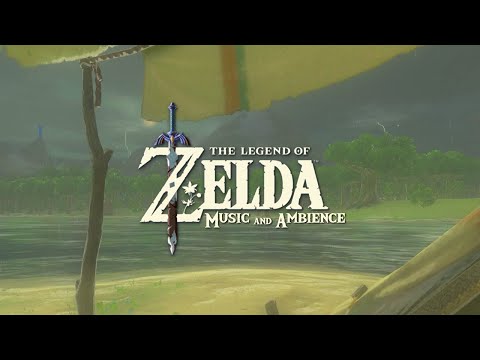 Relaxing Nintendo games (Zelda Music) mix w/ rain sounds ambience