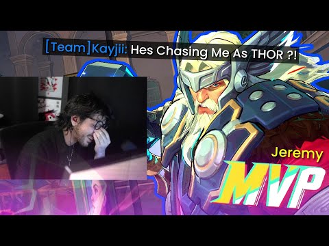 Kayjii Plays Against RANK #1 THOR (he crashes out) | Marvel Rivals