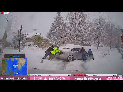 Trinidad, Colorado Snowstorm Day 1 - Live Stream Archive