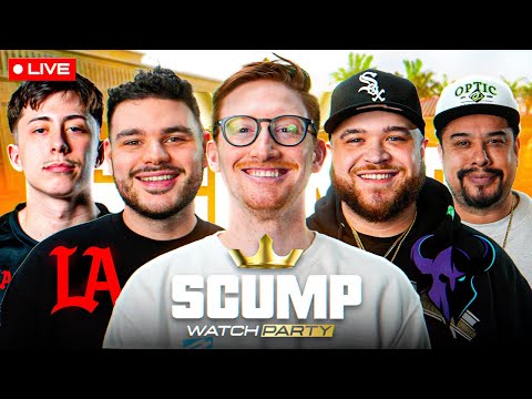 🔴LIVE - SCUMP WATCH PARTY!! CDL Major 1 Week 2