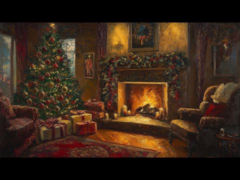 Christmas TV Art | 12 Images | 2 Hours | 4K | Vintage Christmas TV Art | Santa TV Art | Cozy TV Art