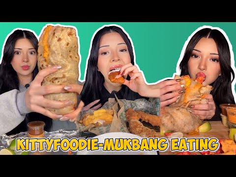 Kittyfoodie ASMR TikTok Video Compilations | Mukbang Eating