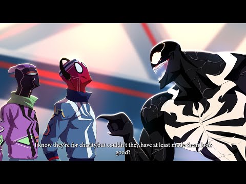 Venom  Reacts To Miles and peter Fly N’ Fresh Suit