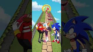 Sonic vs. Dr. Eggman! New Kiss Run Epic Funny Challenge! #sonic #sonicthehedgehog