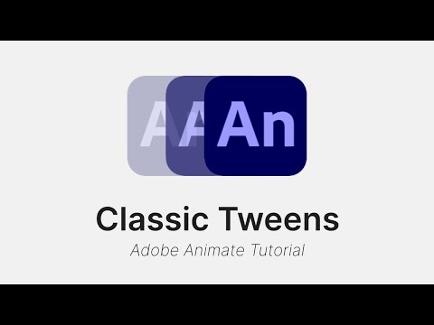 How to use Classic Tweens (and Classic Motion Guides) - Adobe Animate CC Tutorial