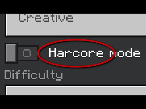 Dear Mojang, what is HARCORE Mode?