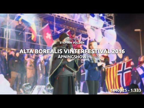 Alta Borealis Vinterfestival Åpningsshow 2016