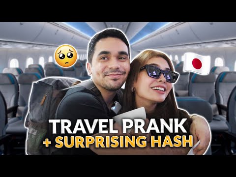 TRAVEL PRANK + SURPRISING HASH!  IVANA ALAWI