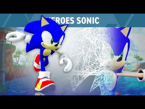 Sonic Frontiers: Heroes Sonic Model & Animations