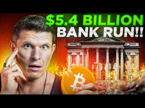 Crypto In TROUBLE? $5 Billion BANK RUN Just HAPPENED!