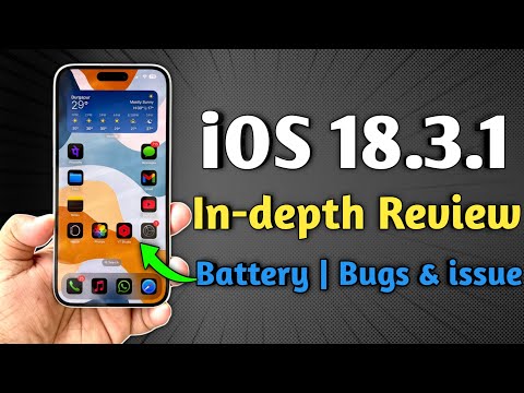 iOS 18.3.1 Review - Battery Life, Performance, Bugs and issues | iOS 18.4 Beta 1 Release