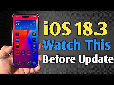 iOS 18.3 Releasing - Watch This Before Update