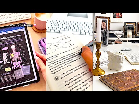 🤓Digital Notes Taking with MacBook ASMR | Smart Notes Writing ASMR | Motivational Tips for Study 📚