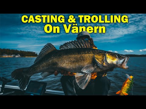 Dusk till Dawn Fishing - Casting & Trolling on lake Vänern