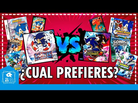 VS DE JUEGOS DE SONIC QUE TUVIERON SECUELAS ¿CUAL PREFIERO?