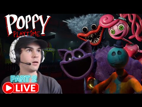 TIME FOR CHAPTER 4!!! | Poppy Playtime | LIVESTREAM | Full Playthrough PART 2 | SlurpyGamer 06