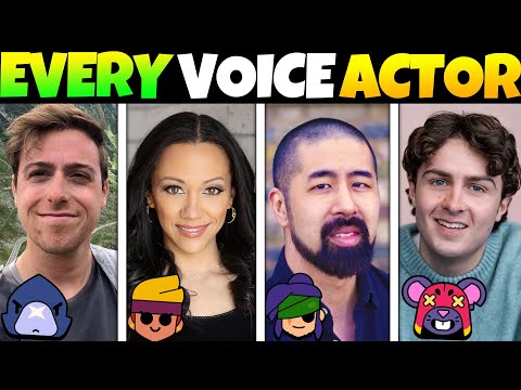 EVERY Voice Actor in Brawl Stars (2025)