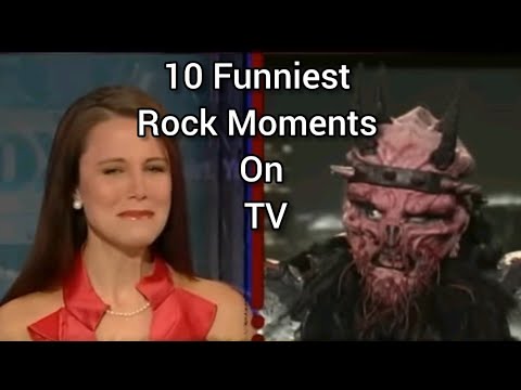 10 Funniest Rock Moments On TV