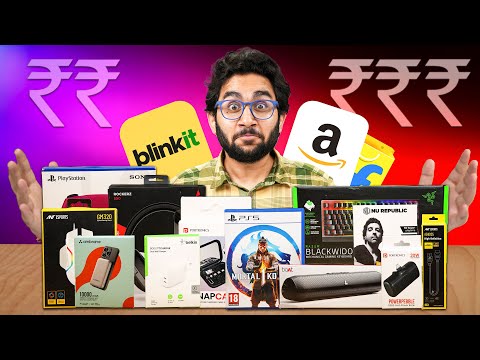 I Ordered Gadgets From Blinkit - Quick Commerce Vs E-Commerce!