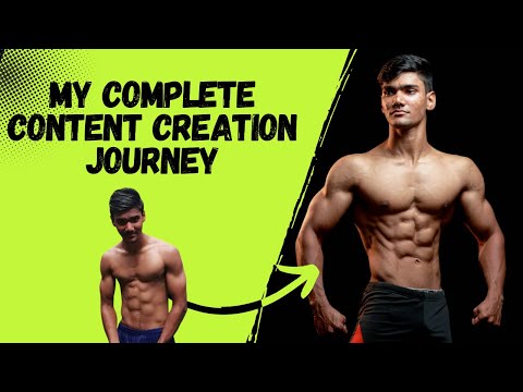 My complete content creation journey.💯🙌🏻  #gym #contentcreation #journey #transformation #youtube