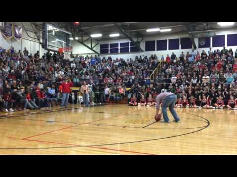 Half-Time Shootout Contest sponsored by Progressive Farm Credit Services