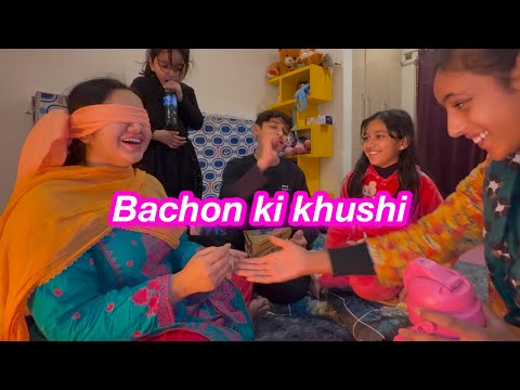 Bachon ki khushi | choti c party 🎉| Sitara yaseen vlog