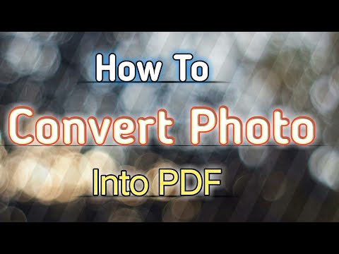 Convert Photo into Pdf /#Z24Tech