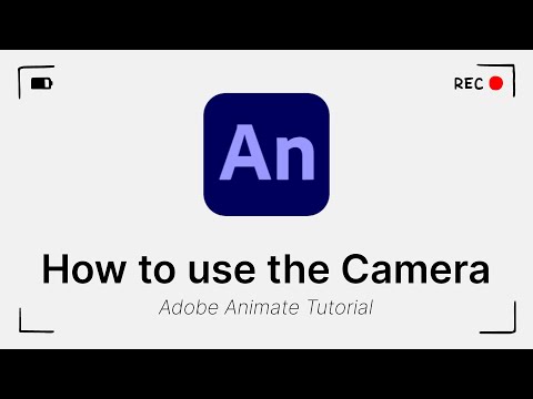 How to use the Camera - Adobe Animate CC Tutorial