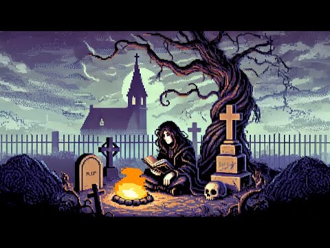 You're Reading A Novel By The Campfire In A Haunted Graveyard (Medieval Ambient Music)