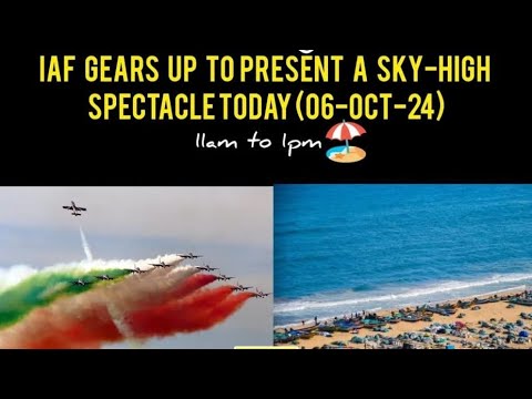 IAF Airshow 2024 @Marina Beach Chennai #92nd #airforce #day #viralvideo #video #useheadphones