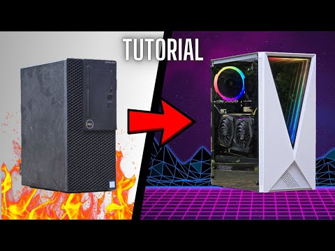 Turning an Office PC into a GAMING PC - How to Build a BUDGET Dell Optiplex Gaming Computer GUIDE