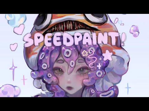 🐙 DTIYS entry ✧ #tagidtiys on insta!!【Procreate Speedpaint】