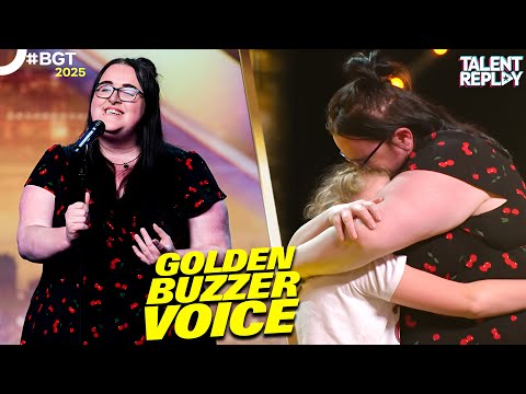 Shy Supermarket Singer Gets Golden Buzzer! | BGT 2025