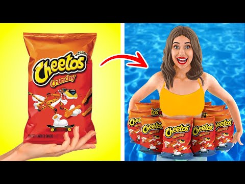 COOL HACKS AND DIY IDEAS FOR ALL OCCASIONS! FUNNY RELATABLE SITUATIONS BY 123 GO! FOOD