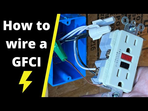 GFCI Outlet Installation - In 60 Seconds #Shorts