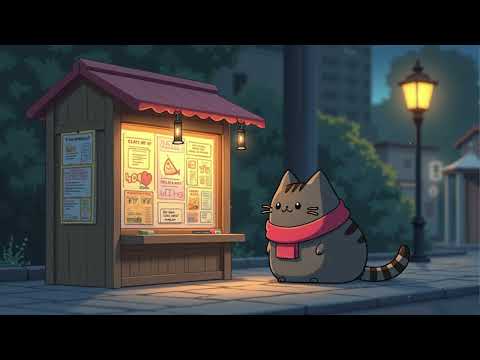 🐱 Soft Lofi Beats with Pusheen | The Cutest Study & Chill Music 🌼 Chill, Relax & Enjoy the Moment