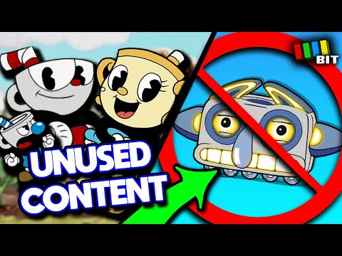 NEW Unused Content in Cuphead DLC | LOST BITS [TetraBitGaming]