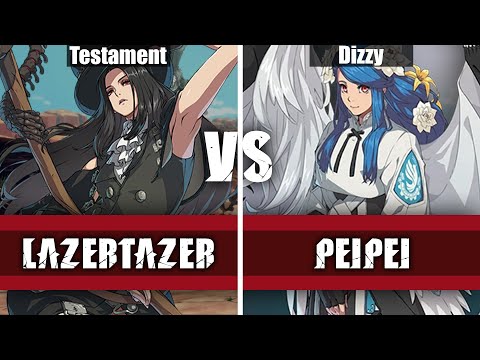 Lazertazer (Testament) Vs Peipei (Queen Dizzy) | GUILTY GEAR -STRIVE- High Level Replay