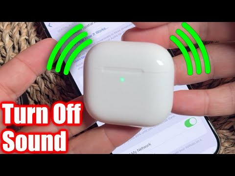 How to Turn Off Charging Sound On AirPods - Disable AirPods Charging Tone