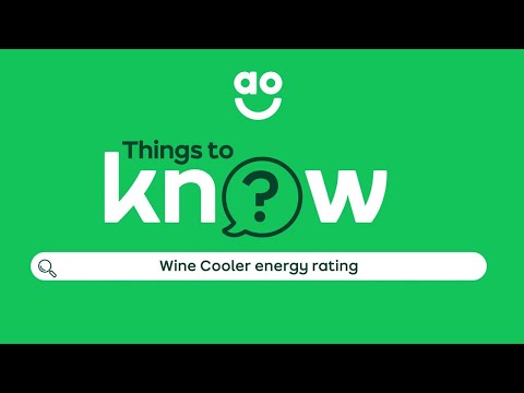 Things to Know - Wine coolers energy rating