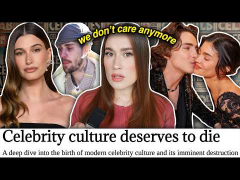 THE DEATH OF CELEBRITY CULTURE...