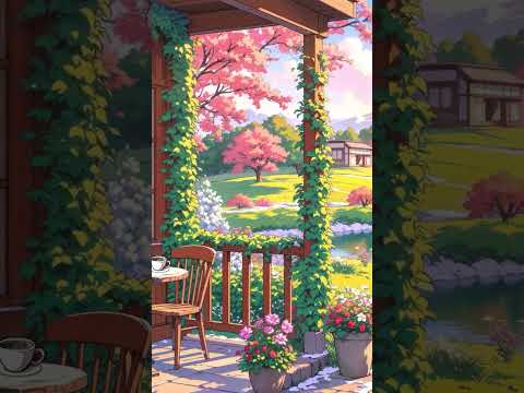 Spring Cafe ☕🌸 #lofi #lofihiphopchill #lofihiphop #chill #viral #shorts #trendingshorts #trending