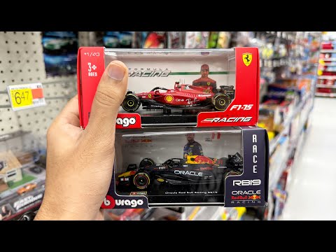 F1 Diecasts Model at Walmart | Burago1:43 Scale | $9.95 Only | 2024 Updates