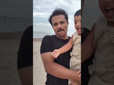 beach baby #cute #viral #beachbaby #beachlove #suryalankabeach #aptourism #travel #trending #ytshort