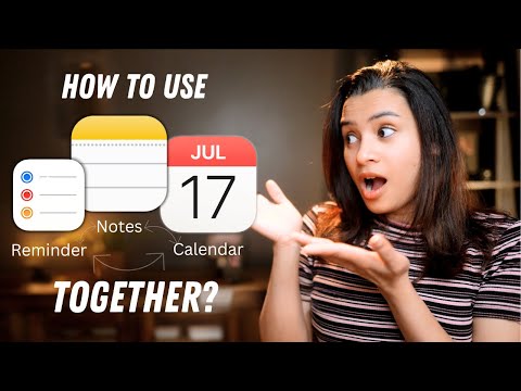 Apple Notes + Reminders + Calendars - The PERFECT PRODUCTIVITY system