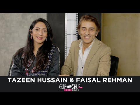 Tazeen Hussain & Faisal Rehman AKA Bisma & Asim From Qarz e Jaan | Gup Shup with FUCHSIA